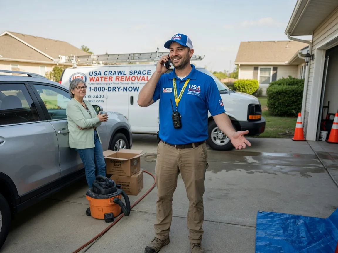 Crawl Space Water Removal Hext, TX FAQs